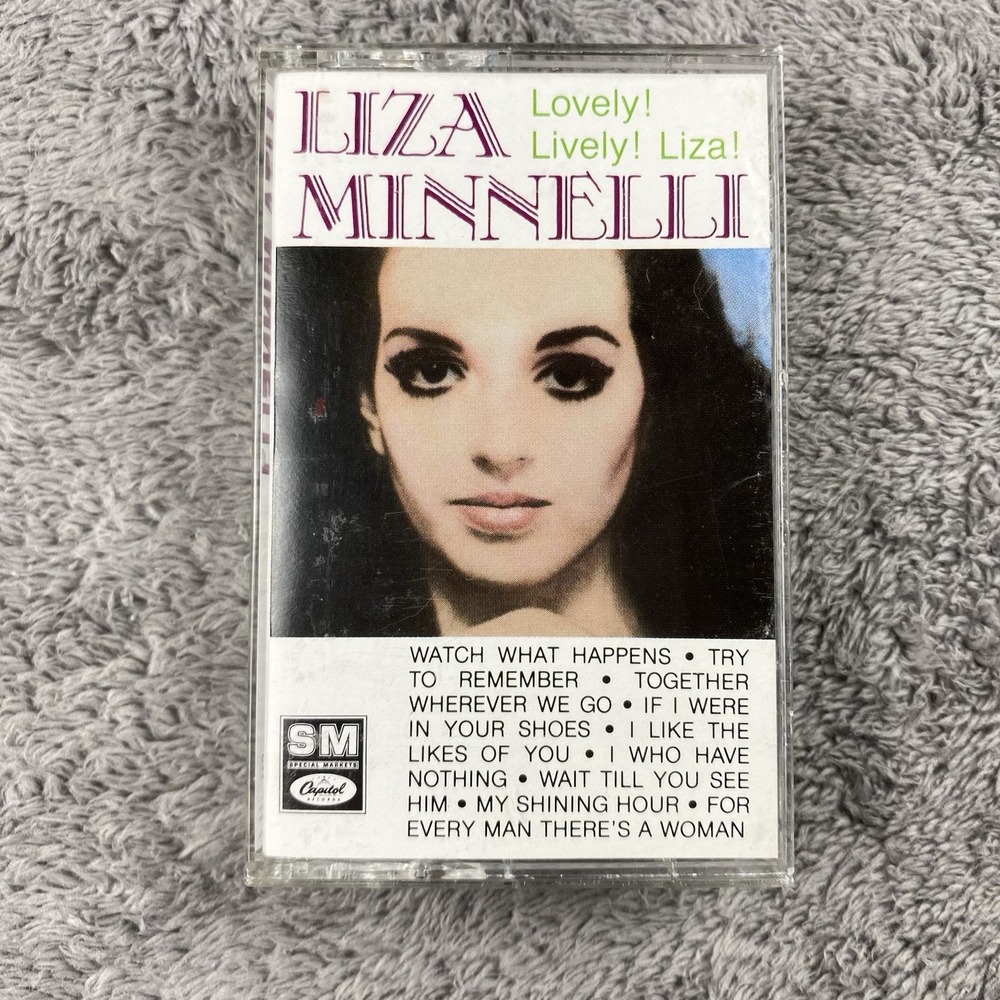 Liza Minnelli Lovely Lively Liza Cassette Tape